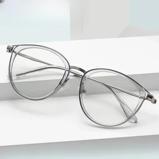Unisex Oval Full Rim TR90 Prescription Glasses 92329 — view 1 | Rx Spectacle