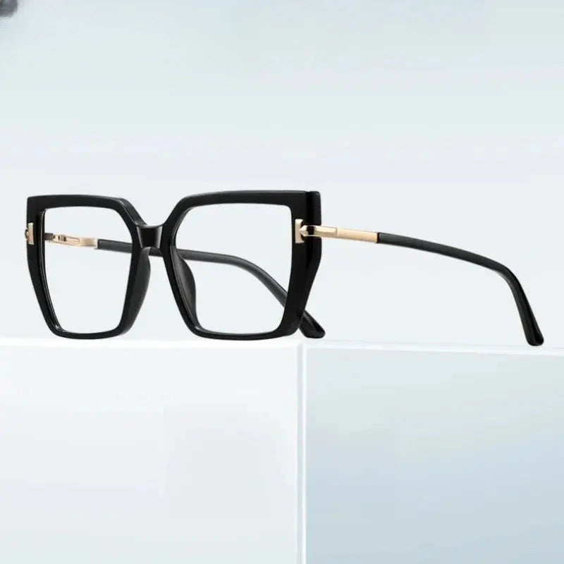 Women's Square Full Rim TR90 Prescription Glasses 882267 — view 1 | Rx Spectacle