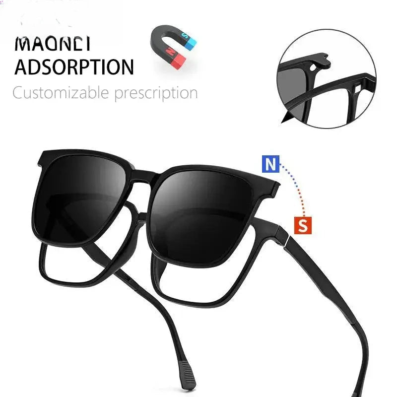 Unisex Square Full Rim Titanium Reading Glasses Tj2190 — view 3 | Rx Spectacle