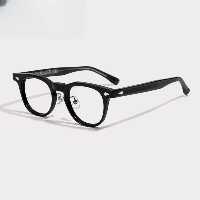 Unisex Square Full Rim Acetate Prescription Glasses G1522 — view 2 | Rx Spectacle