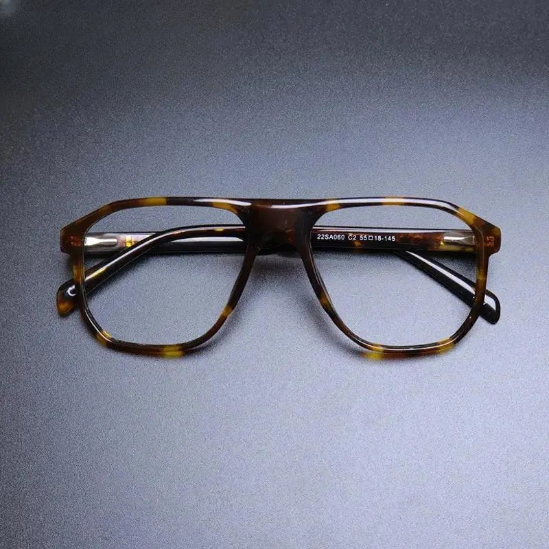 Unisex Square Full Rim Acetate Prescription Glasses Gxyj1135 — view 1 | Rx Spectacle