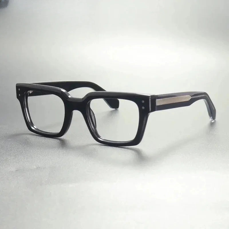 Unisex Square Full Rim Acetate Prescription Glasses Gxyj1565 — view 1 | Rx Spectacle