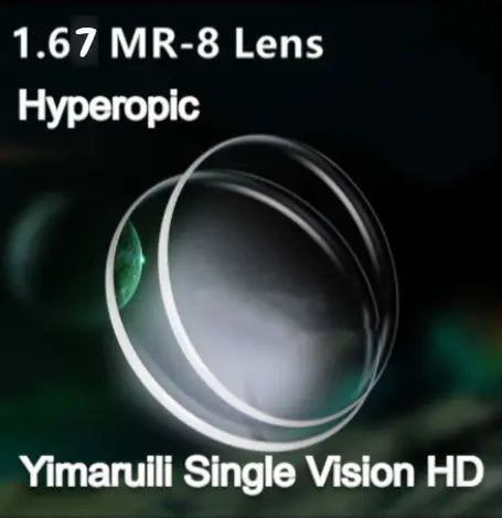 MR-8 Single Vision 1.61 Index Clear Lenses — view 9 | Rx Spectacle