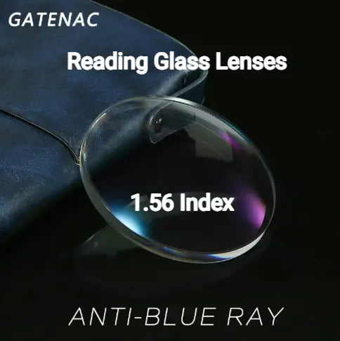 Single Vision Anti Blue Light Reading Strength Clear Lenses — view 1 | Rx Spectacle