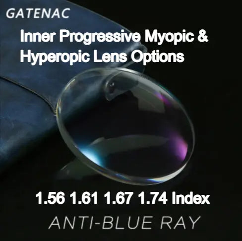 Single Vision Myopic/Hyperopic Anti Blue Light Clear Lenses — view 1 | Rx Spectacle