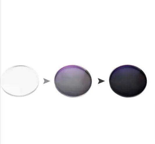 1.67 MR-7 Single Vision Photochromic Anti Blue Light Lenses — view 4 | Rx Spectacle