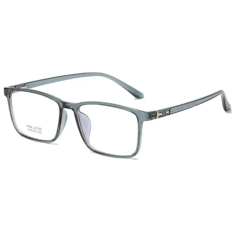 Unisex Rectangular Full Rim TR90 Prescription Glasses 227 — view 12 | Rx Spectacle