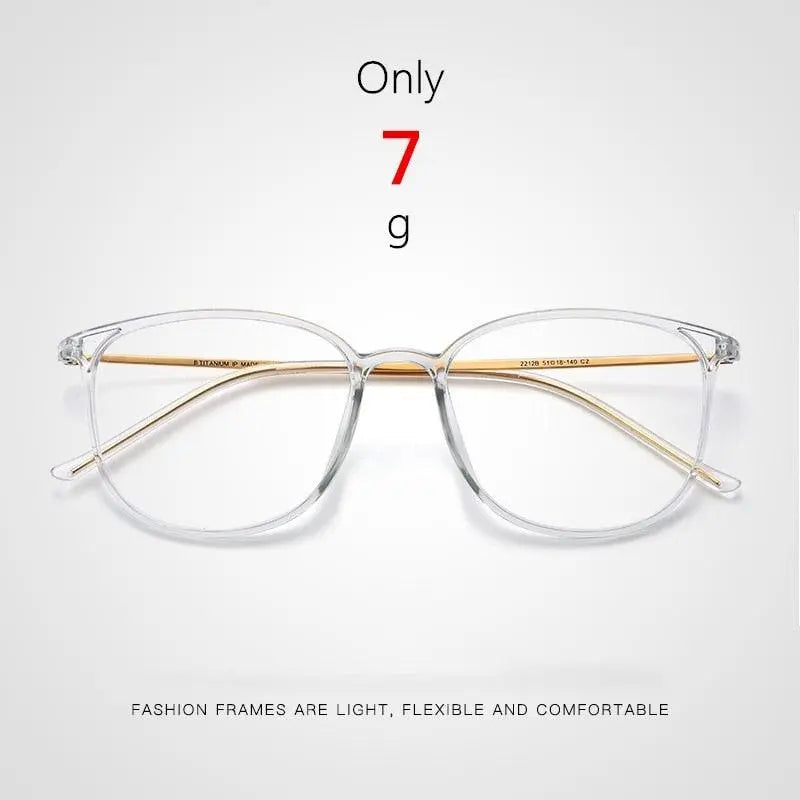 Unisex Full Rim Titanium Prescription Glasses 2212B — view 2 | Rx Spectacle