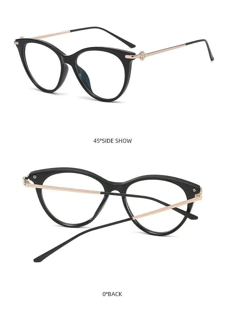 Women's Cat Eye Full Rim TR90 Prescription Glasses Tr2335 — view 12 | Rx Spectacle