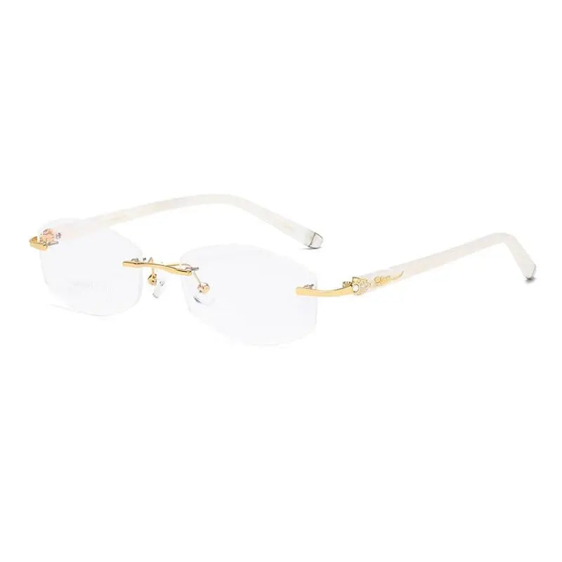 Women's Rimless Titanium Prescription Glasses 58069 — view 9 | Rx Spectacle