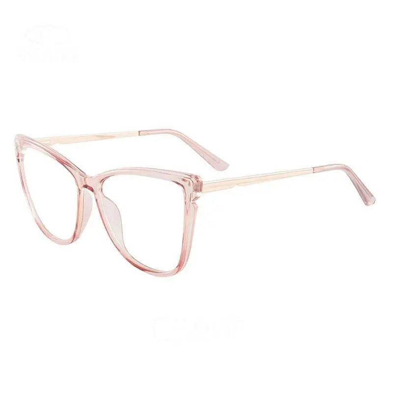Women's Cat Eye Full Rim TR90 Prescription Glasses 7021 — view 9 | Rx Spectacle