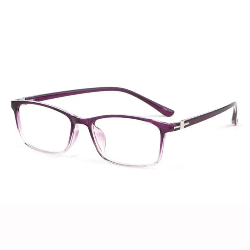 Women's Square Full Rim Acetate Prescription Glasses 6631 — view 2 | Rx Spectacle