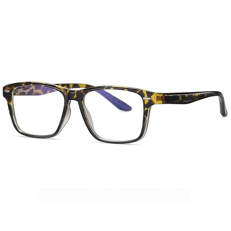 Unisex Square Full Rim TR90 Prescription Glasses 2321 — view 10 | Rx Spectacle