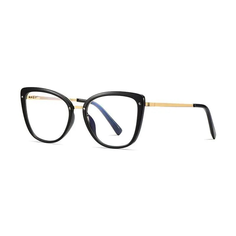 Women's Square Full Rim TR90 Prescription Glasses 2076 — view 4 | Rx Spectacle