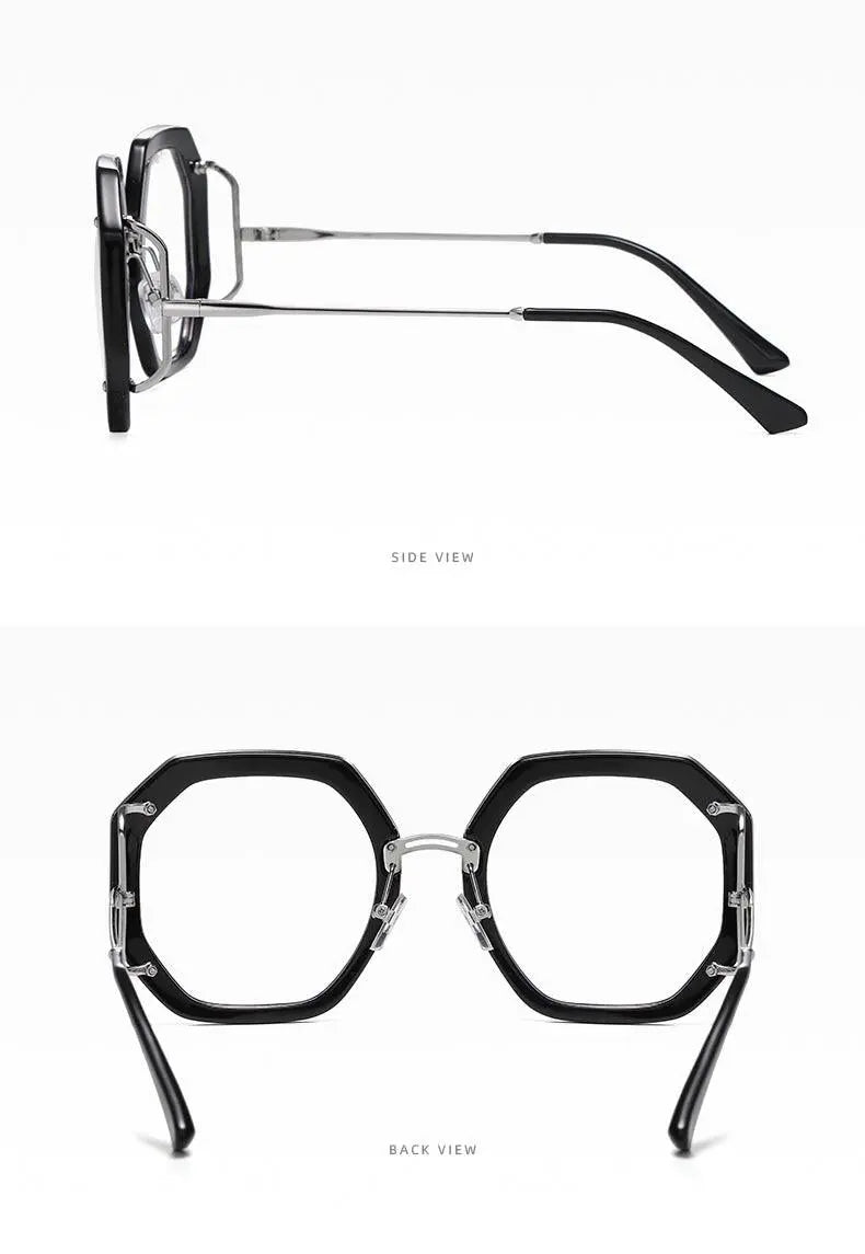 Women's Polygon Full Rim TR90 Prescription Glasses 95243 — view 15 | Rx Spectacle