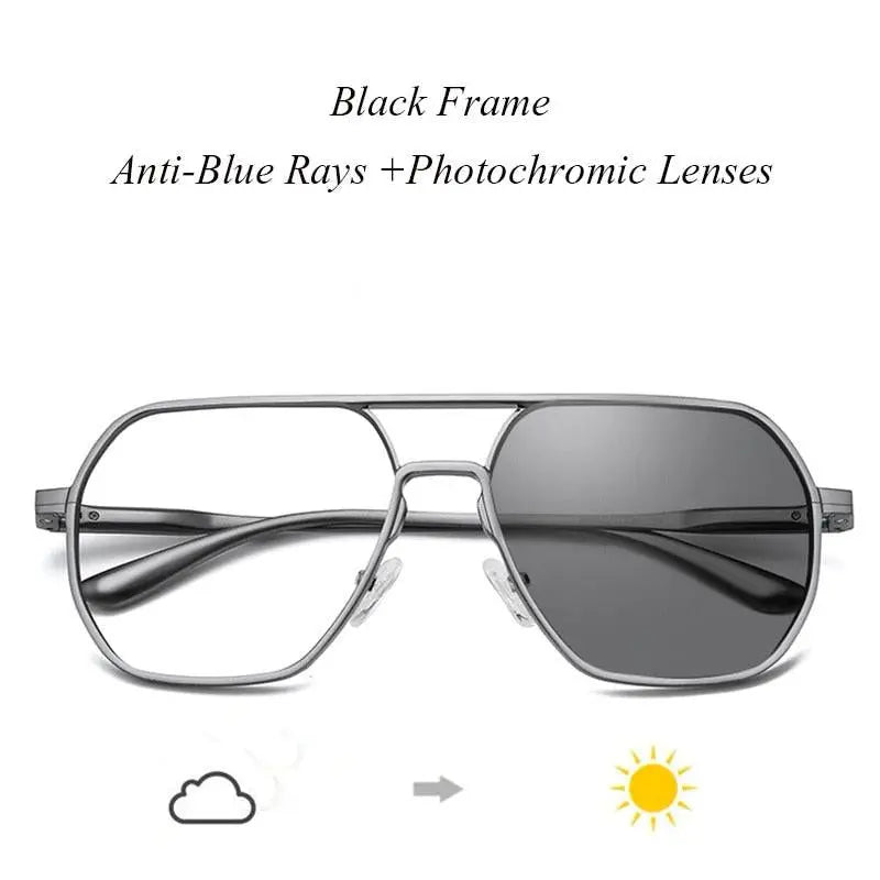 Unisex Square Full Rim TR90 Prescription Glasses 8692 — view 6 | Rx Spectacle