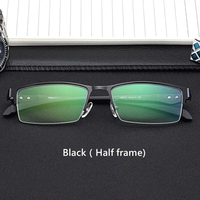 Men's Full Rim Alloy Prescription Glasses 66071/66085 — view 3 | Rx Spectacle