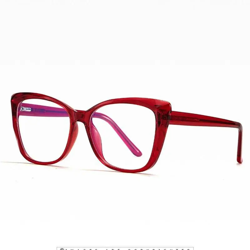Unisex Cat Eye Full Rim TR90 Prescription Glasses 2001 — view 1 | Rx Spectacle