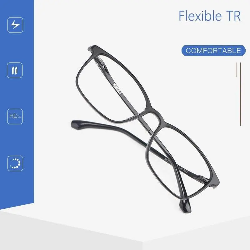 Unisex Full Rim Ultem Prescription Glasses 9801 — view 7 | Rx Spectacle