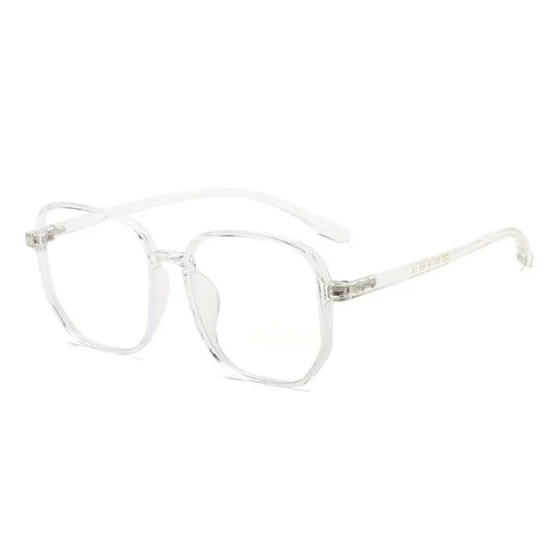 Women's Round Full Rim TR90 Oversized Prescription Glasses 1535 — view 10 | Rx Spectacle
