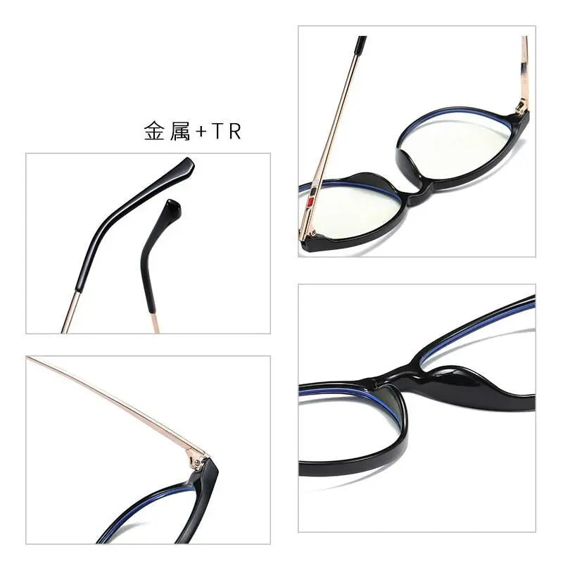 Men's Square Full Rim Alloy Prescription Glasses 6911 — view 7 | Rx Spectacle