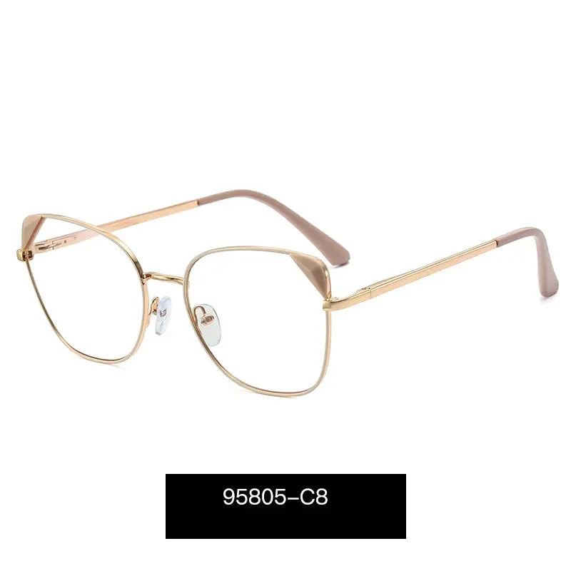 Women's Cat Eye Full Rim TR90 Prescription Glasses 958054 — view 4 | Rx Spectacle