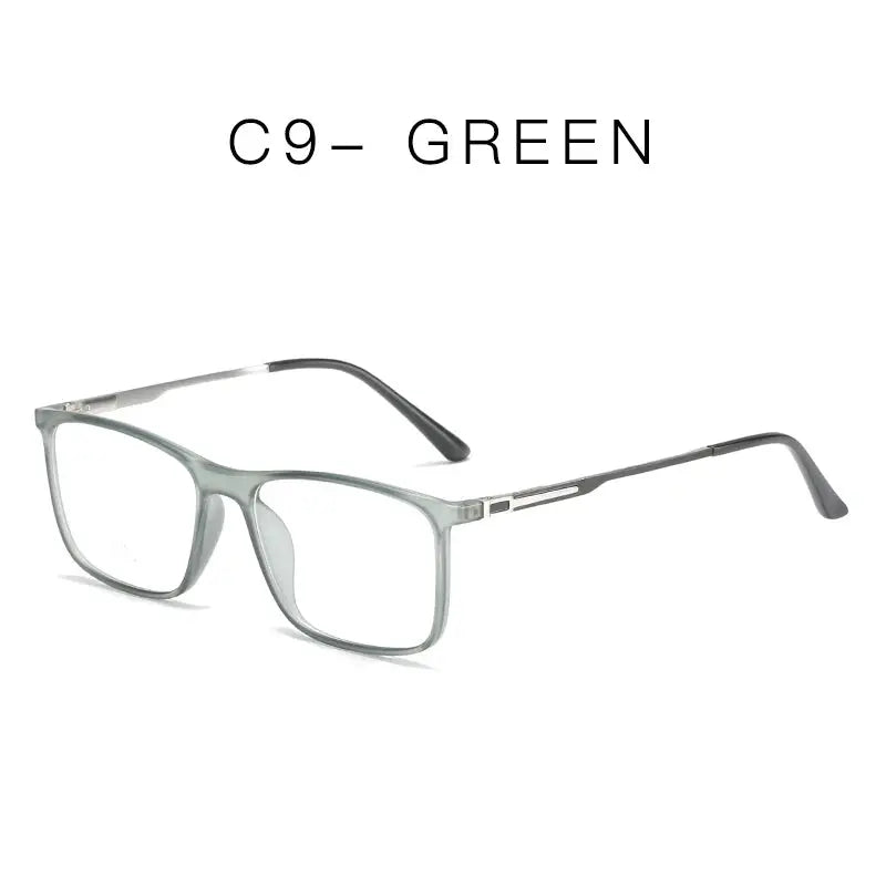 Unisex Square Full Rim TR90 Prescription Glasses 8719 — view 11 | Rx Spectacle