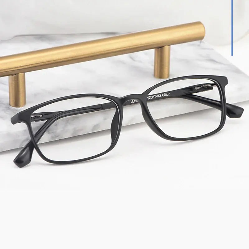 Women's Square Full Rim TR90 Prescription Glasses 498017 — view 1 | Rx Spectacle