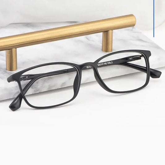Women's Square Full Rim TR90 Prescription Glasses 498017 — view 1 | Rx Spectacle