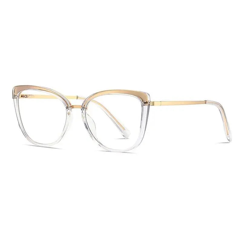 Women's Square Full Rim TR90 Prescription Glasses 2076 — view 12 | Rx Spectacle