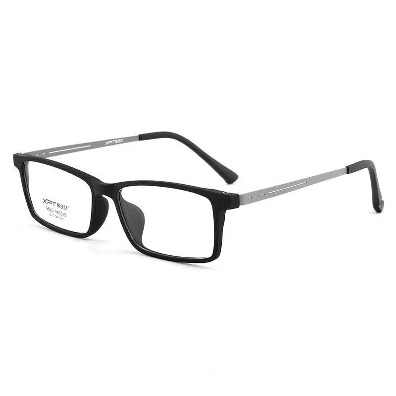 Unisex Full Rim Titanium Prescription Glasses 9826 — view 13 | Rx Spectacle