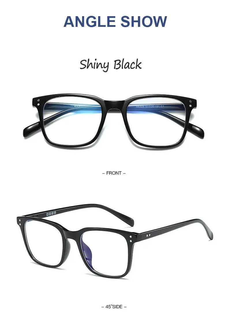 Unisex Square Full Rim TR90 Prescription Glasses 6328 — view 17 | Rx Spectacle