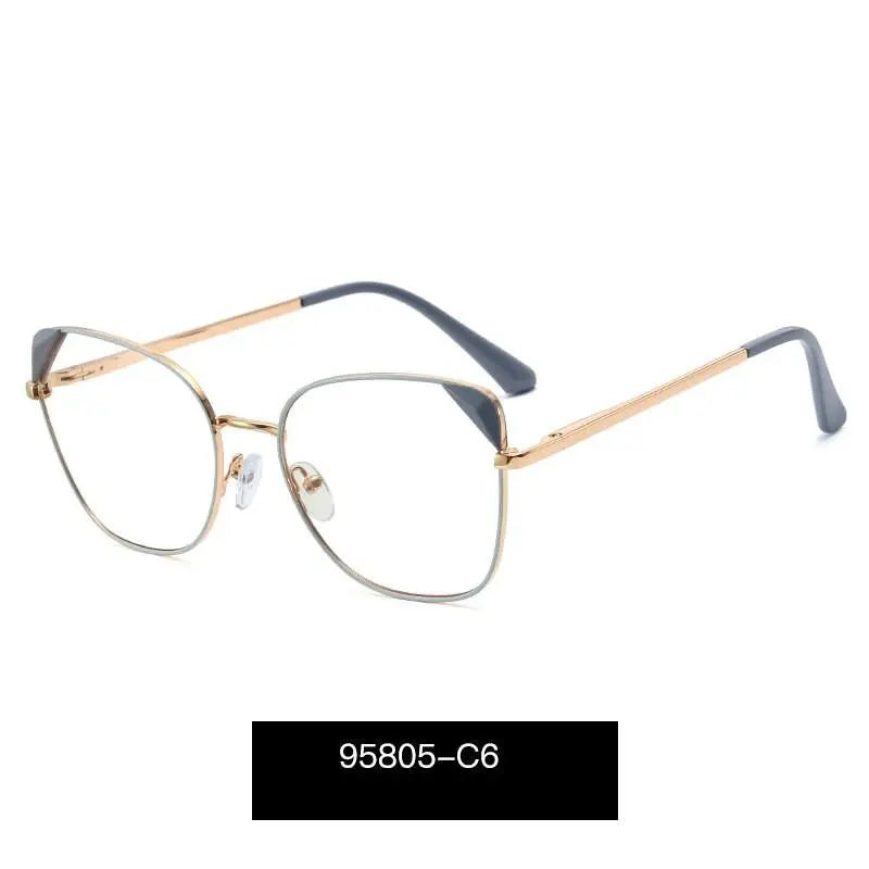 Women's Cat Eye Full Rim TR90 Prescription Glasses 95805 — view 4 | Rx Spectacle