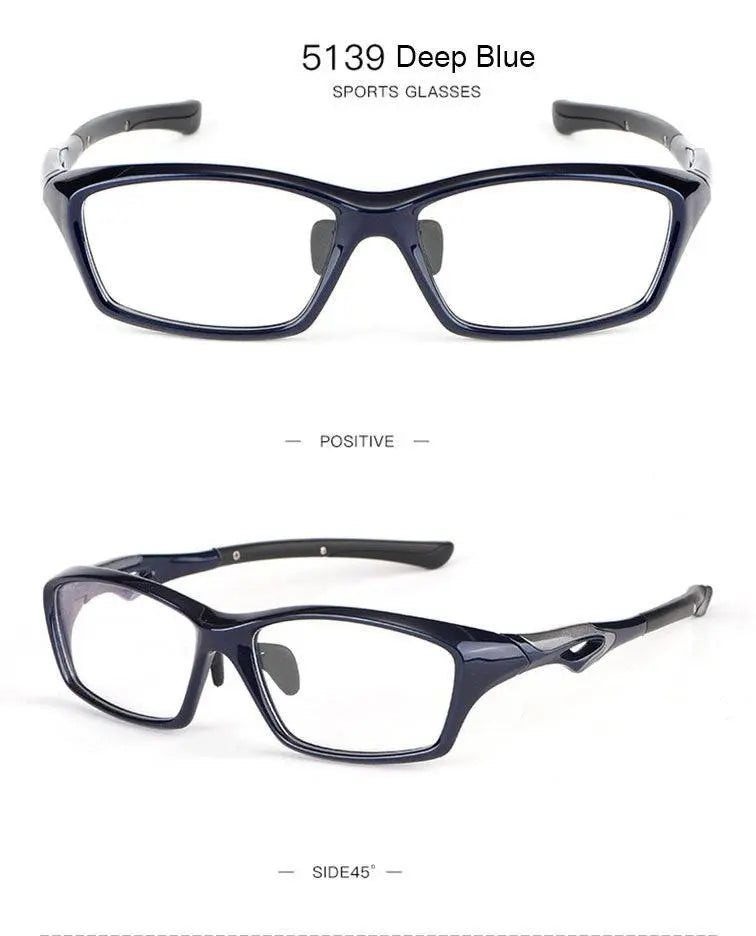 Unisex Rectangular Full Rim TR90 Sports Glasses 5139/40 — view 19 | Rx Spectacle