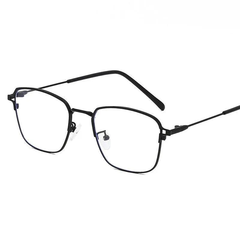 Unisex Square Full Rim Alloy Prescription Glasses 5006 — view 9 | Rx Spectacle