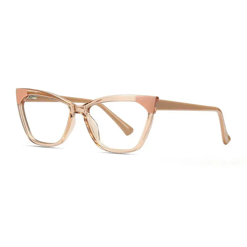 Women's Cat Eye Full Rim TR90 Prescription Glasses 62040 — view 4 | Rx Spectacle