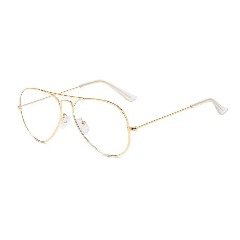 Unisex Round Full Rim Alloy Double Bridge Prescription Glasses 2026 — view 8 | Rx Spectacle