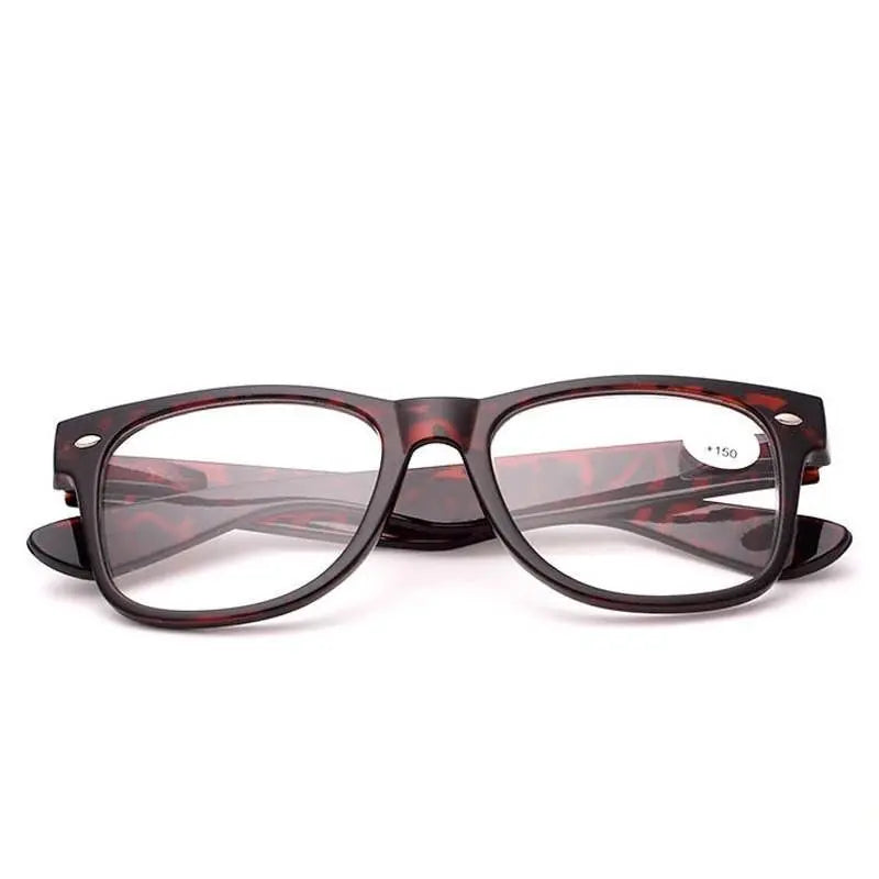 Unisex Square Full Rim Acetate Reading Glasses H9002 — view 6 | Rx Spectacle