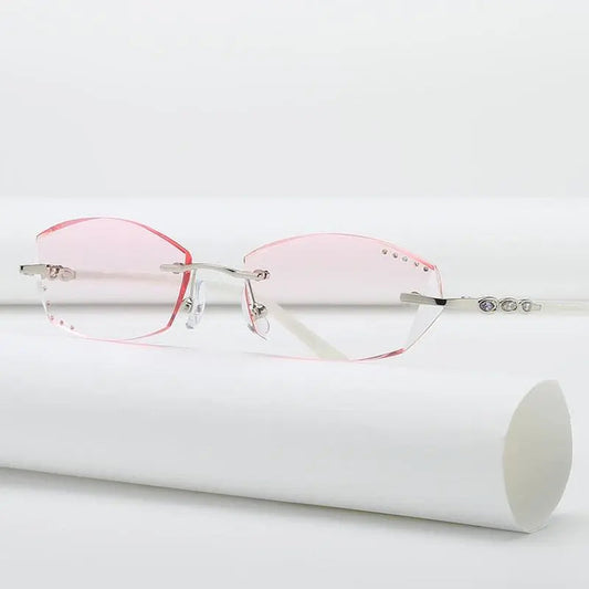 Women's Rimless Prescription Glasses 58075 — view 1 | Rx Spectacle