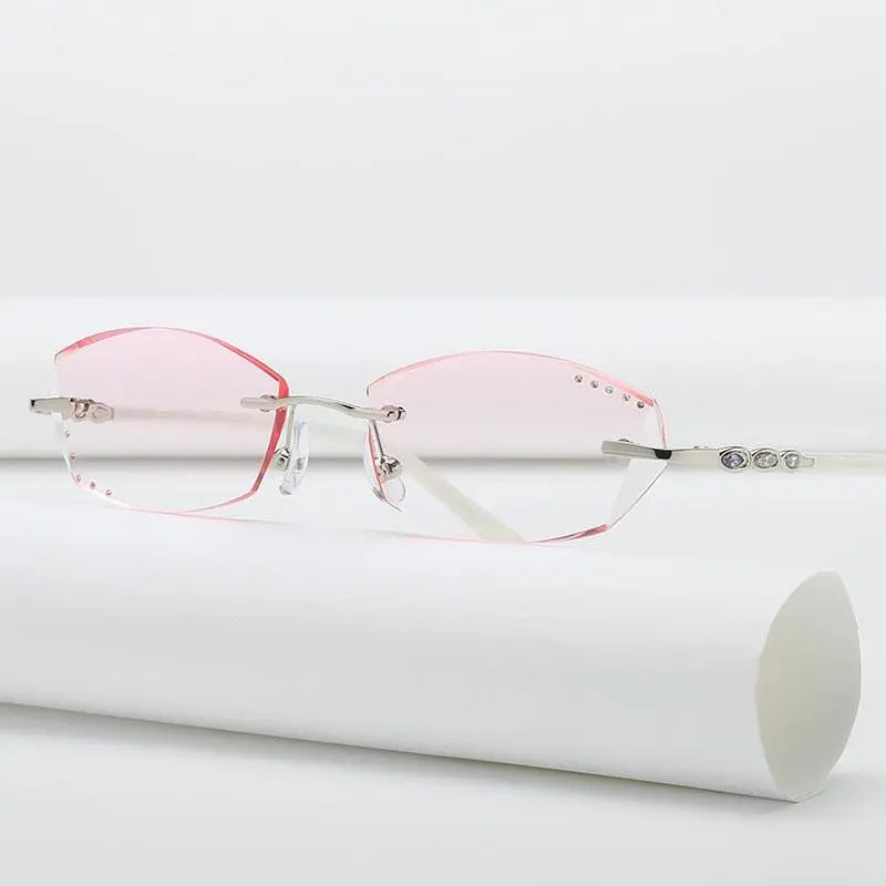 Women's Rimless Prescription Glasses 58075 — view 2 | Rx Spectacle