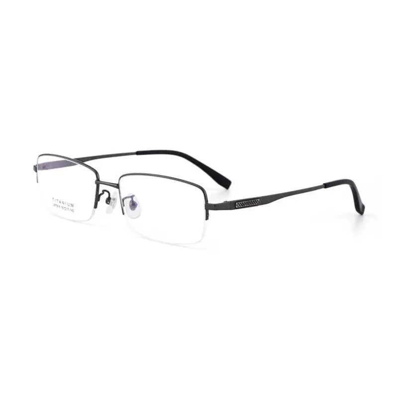 Men's Full Rim Titanium Prescription Glasses Lr7818 — view 9 | Rx Spectacle