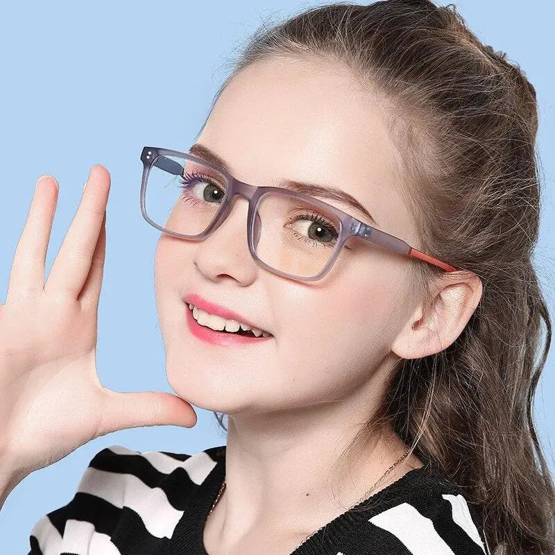 Unisex Square Full Rim TR90 Prescription Glasses 5105 — view 5 | Rx Spectacle