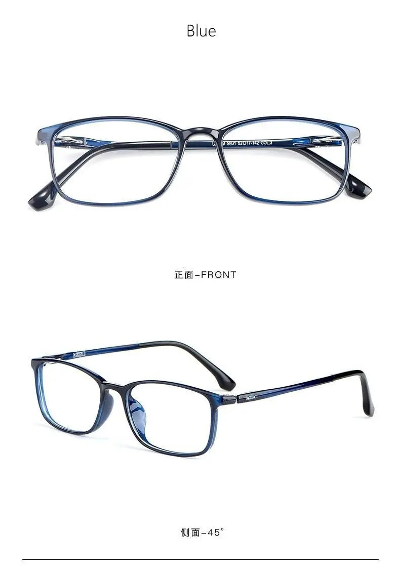 Unisex Full Rim Ultem Prescription Glasses 9801 — view 15 | Rx Spectacle