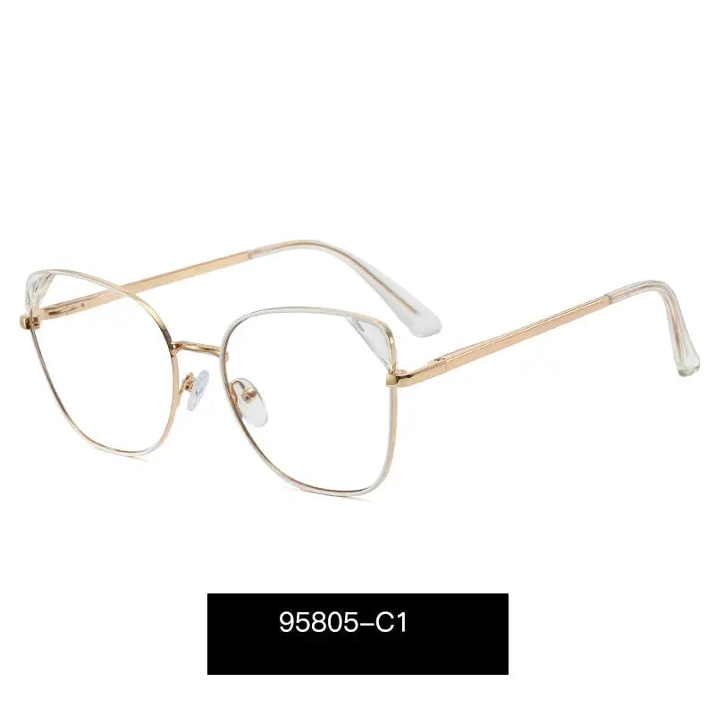 Women's Cat Eye Full Rim TR90 Prescription Glasses 958054 — view 7 | Rx Spectacle