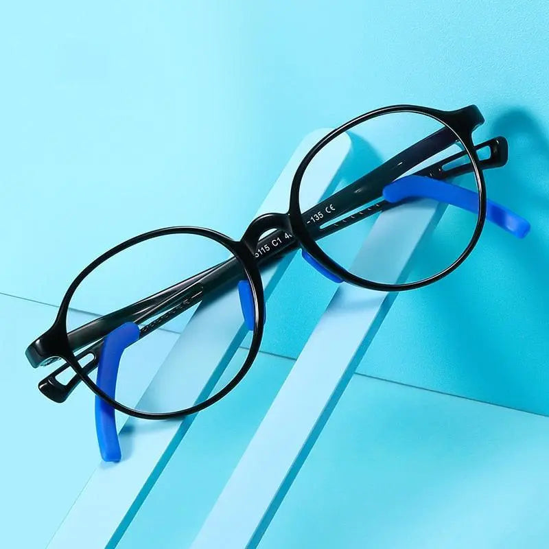 Unisex Oval Full Rim TR90 Prescription Glasses 5115 — view 2 | Rx Spectacle