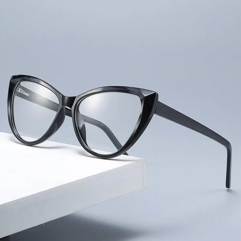 Women's Cat Eye Full Rim TR90 Prescription Glasses 2003 — view 5 | Rx Spectacle