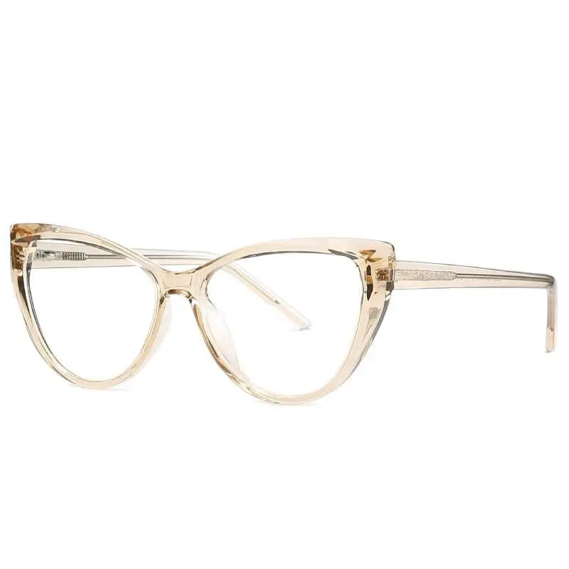 Women's Cat Eye Full Rim TR90 Prescription Glasses 2003 — view 4 | Rx Spectacle