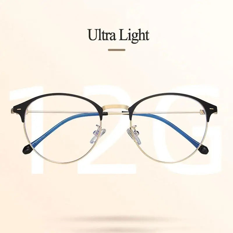 Unisex Round Full Rim Acetate Prescription Glasses Zy9811 — view 7 | Rx Spectacle