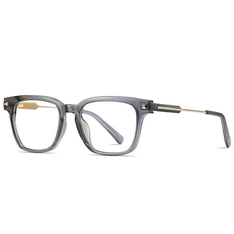 Unisex Square Full Rim Acetate Prescription Glasses 2068 — view 12 | Rx Spectacle