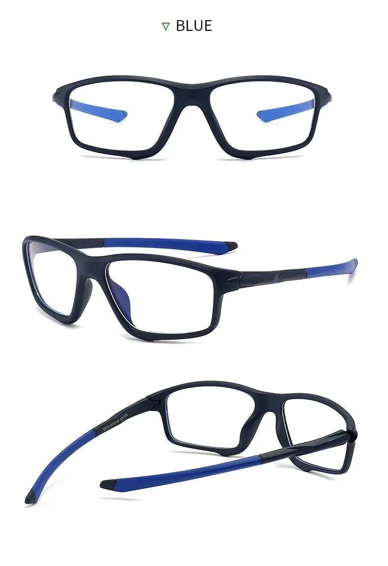 Men's Square Full Rim TR90 Sports Glasses TR5773 — view 13 | Rx Spectacle